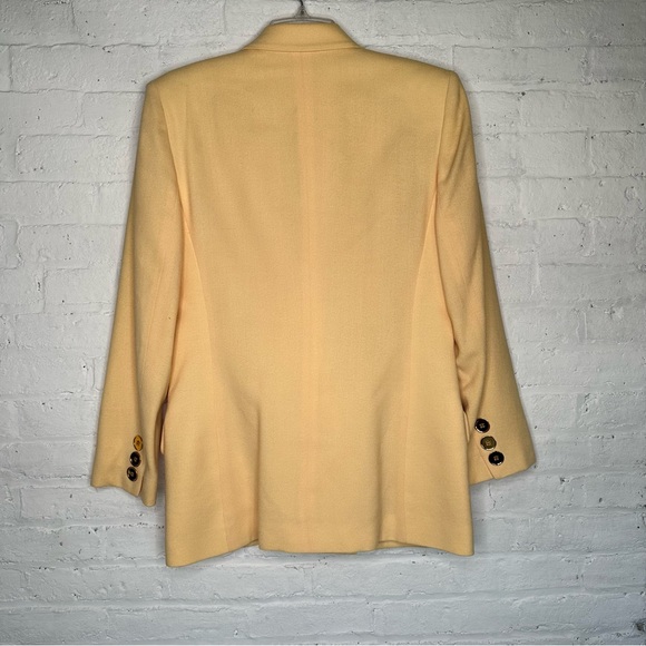 Christian Dior Women’s  Cream Pale Yellow 30 Montaigne Bar Jacket/Blazer Size 6 - Picture 5 of 7